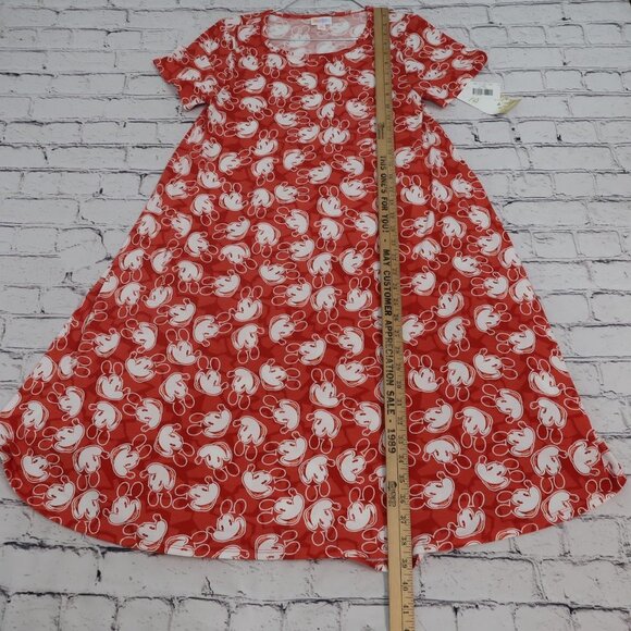 NWT‎ LuLaRoe Disney Micky  Carly Dress Size XS - Picture 7 of 11